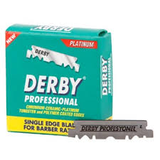 Derby Single Edge Barber Razor Blades Platinum 100Pcs