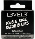 Level 3 Double Edge Breakable Razor Blades 100PCS