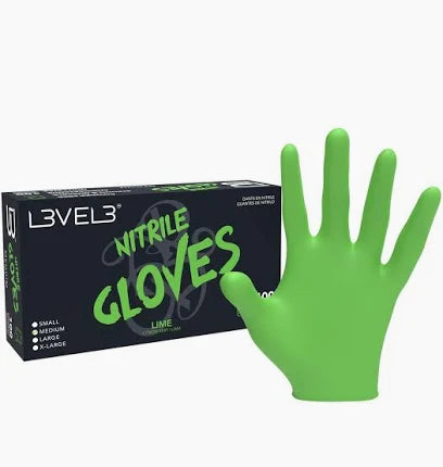 Level 3 Professional Nitrile Gloves 100 PC