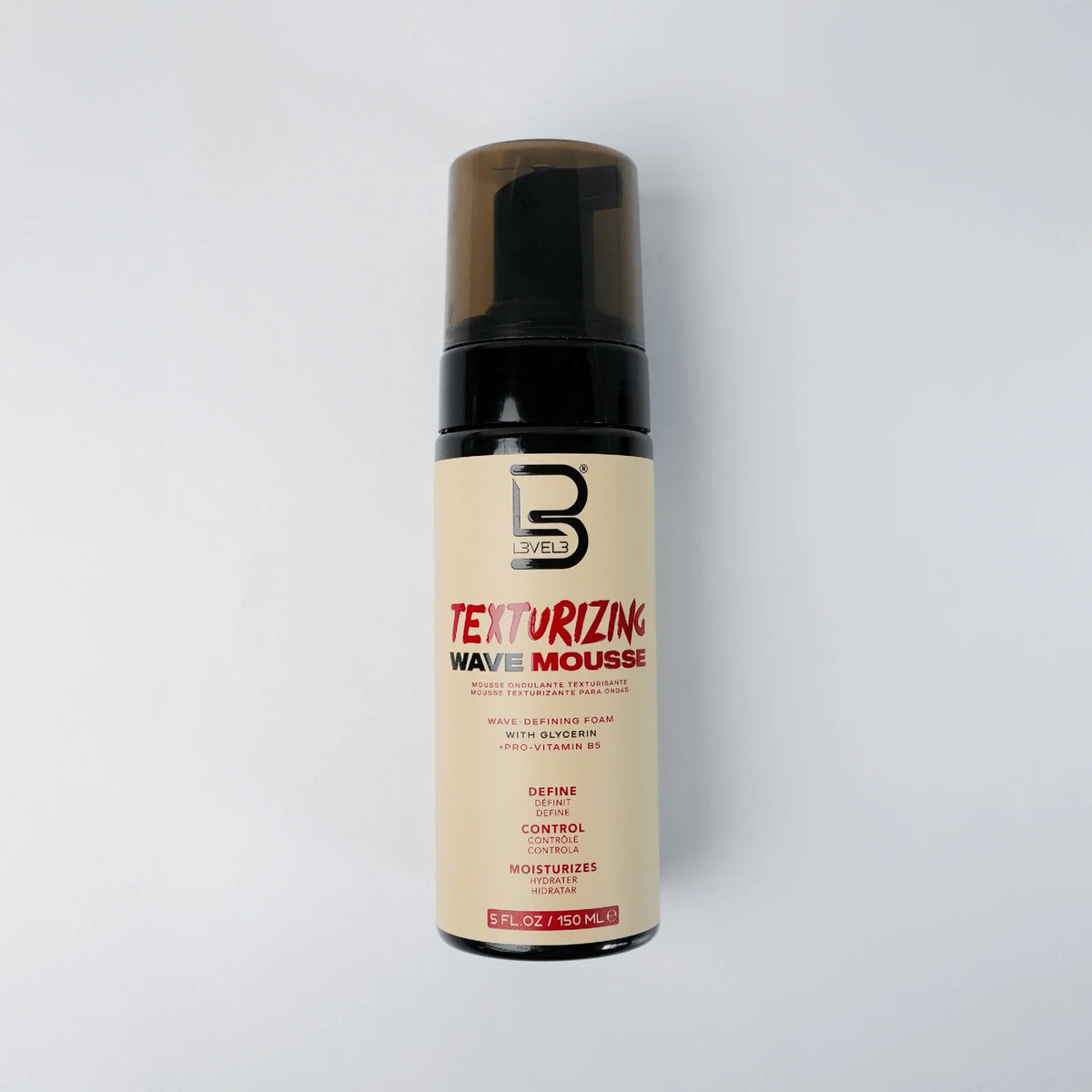 Level 3 Texturizing hair mousse
