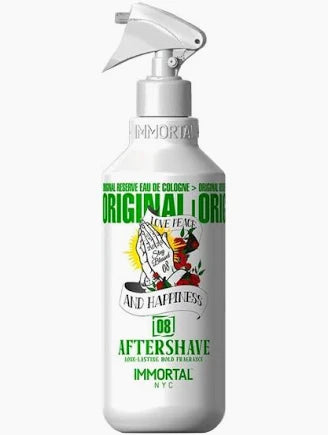 Immortal NYC Love Peace and Happiness Stay Blessed Aftershave